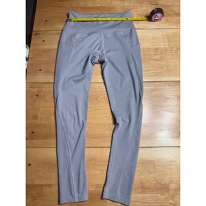 Womens Athletic Works Gray Pocket Leggings Activewear Size Small